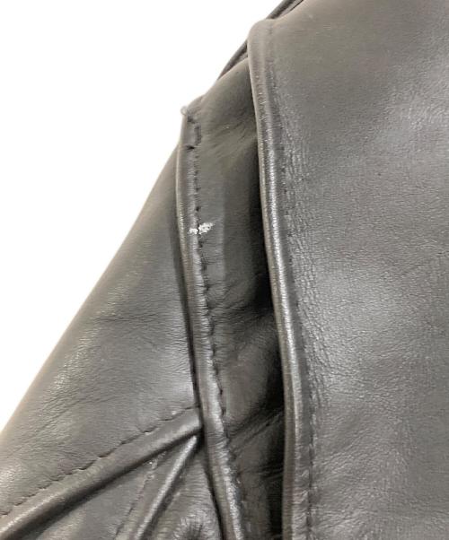 Schott（ショット）Schott (ショット) ダブルライダースジャケット ブラック サイズ:42の古着・服飾アイテム
