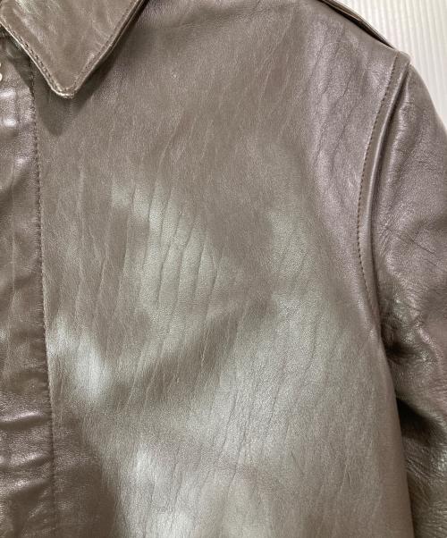 AVIREX（アヴィレックス）AVIREX (アヴィレックス) A-2 レザージャケット ブラウン サイズ:36の古着・服飾アイテム