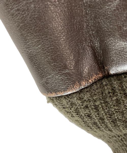 AVIREX（アヴィレックス）AVIREX (アヴィレックス) A-2 レザージャケット ブラウン サイズ:36の古着・服飾アイテム