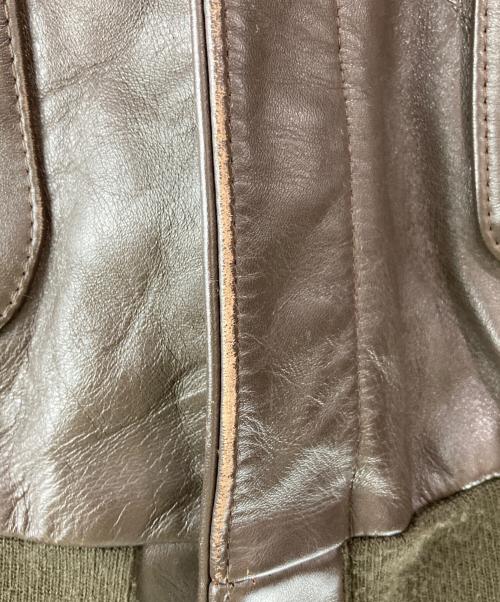 AVIREX（アヴィレックス）AVIREX (アヴィレックス) A-2 レザージャケット ブラウン サイズ:36の古着・服飾アイテム