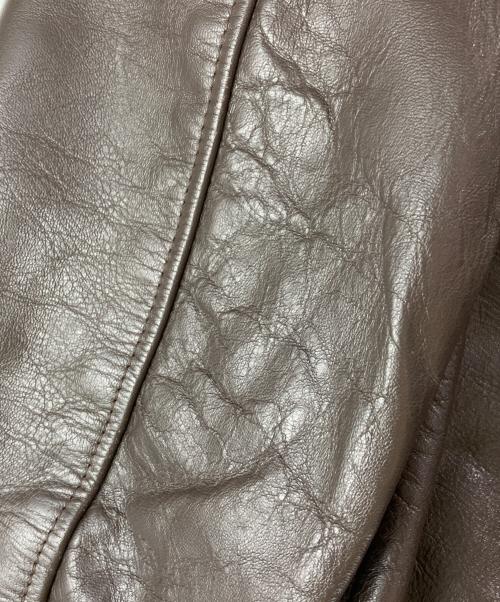 AVIREX（アヴィレックス）AVIREX (アヴィレックス) A-2 レザージャケット ブラウン サイズ:36の古着・服飾アイテム