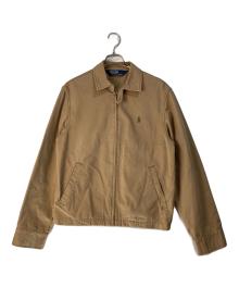 POLO RALPH LAUREN（ポロ・ラルフローレン）の古着「スイングトップ」｜ベージュ