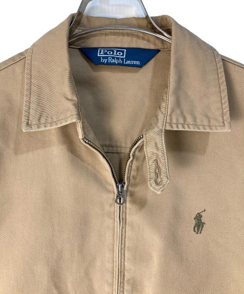 POLO RALPH LAUREN（ポロ・ラルフローレン）POLO RALPH LAUREN (ポロ・ラルフローレン) スイングトップ ベージュ サイズ:Sの古着・服飾アイテム