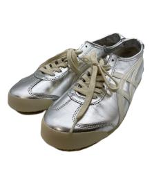 Onitsuka Tiger（オニツカタイガー）の古着「MEXICO'66 / ローカットスニーカー」｜シルバー