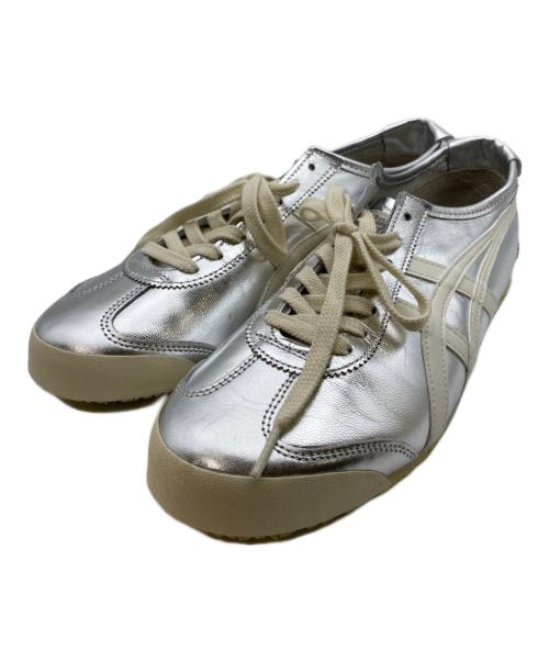 Onitsuka Tiger（オニツカタイガー）Onitsuka Tiger (オニツカタイガー) MEXICO'66 / ローカットスニーカー シルバー サイズ:26.5の古着・服飾アイテム