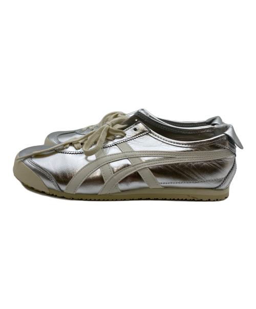 Onitsuka Tiger（オニツカタイガー）Onitsuka Tiger (オニツカタイガー) MEXICO'66 / ローカットスニーカー シルバー サイズ:26.5の古着・服飾アイテム