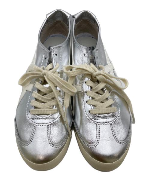 Onitsuka Tiger（オニツカタイガー）Onitsuka Tiger (オニツカタイガー) MEXICO'66 / ローカットスニーカー シルバー サイズ:26.5の古着・服飾アイテム