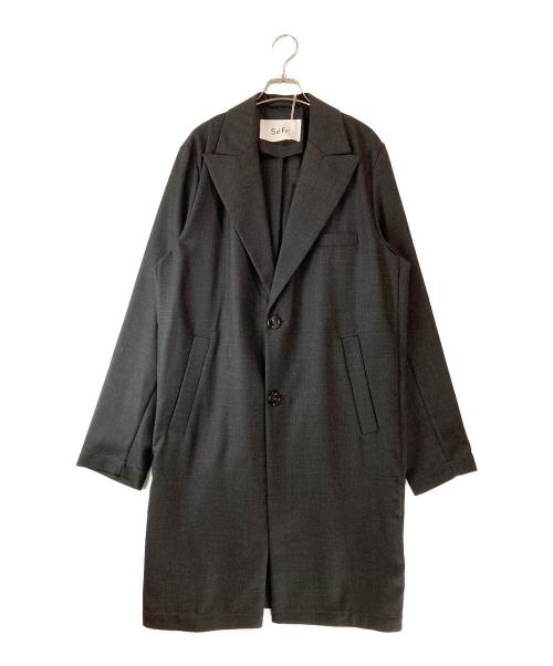Sefr（セファ）Sefr (セファ) ZEKE COAT グレー サイズ:Ｌの古着・服飾アイテム
