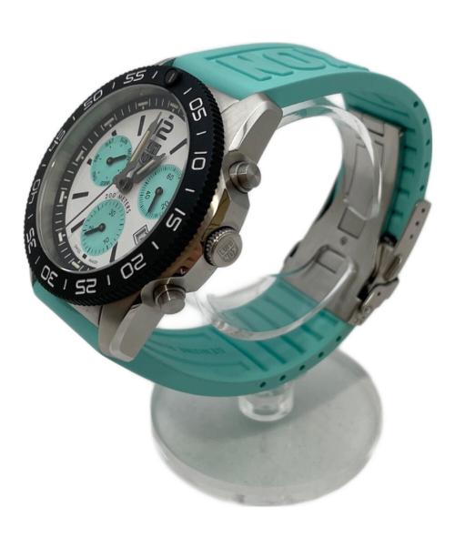 LUMINOX（ルミノックス）LUMINOX (ルミノックス) リストウォッチ ホワイト×ターコイズの古着・服飾アイテム