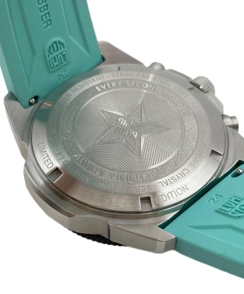LUMINOX（ルミノックス）LUMINOX (ルミノックス) リストウォッチ ホワイト×ターコイズの古着・服飾アイテム