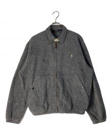 POLO RALPH LAUREN（ポロ・ラルフローレン）の古着「フリーススイングトップ」｜グレー