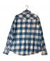 RRL (ダブルアールエル) スリムフィット チェック ツイル ウエスタンシャツ ブルー サイズ:SIZE XL：16000円