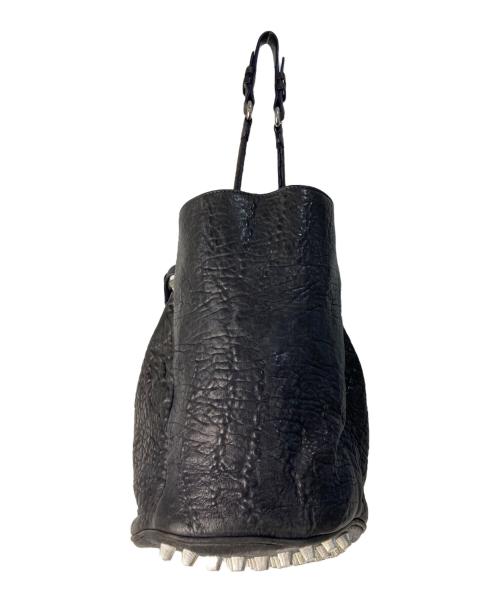 ALEXANDER WANG（アレキサンダー・ワン）ALEXANDER WANG (アレキサンダー・ワン) Diego スタッズバケットバッグ ブラウンの古着・服飾アイテム