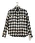 RRL（ダブルアールエル）の古着「バッファローチェックネルシャツ」｜ブラック×アイボリー