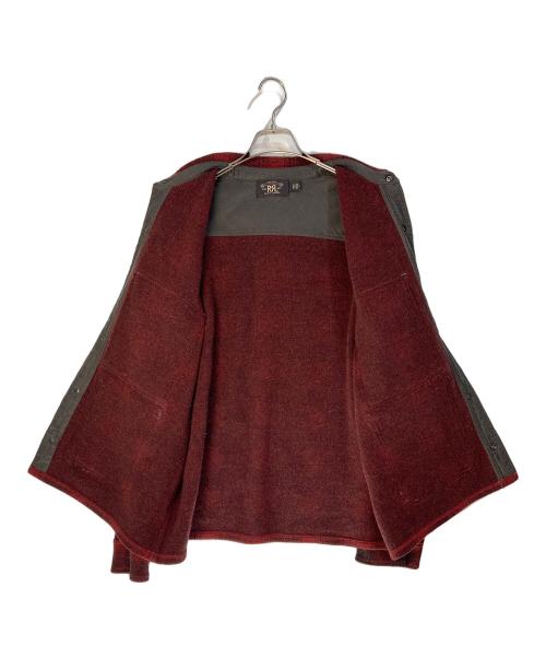 RRL（ダブルアールエル）RRL (ダブルアールエル) ウールマッキーノジャケット レッド サイズ:Lの古着・服飾アイテム