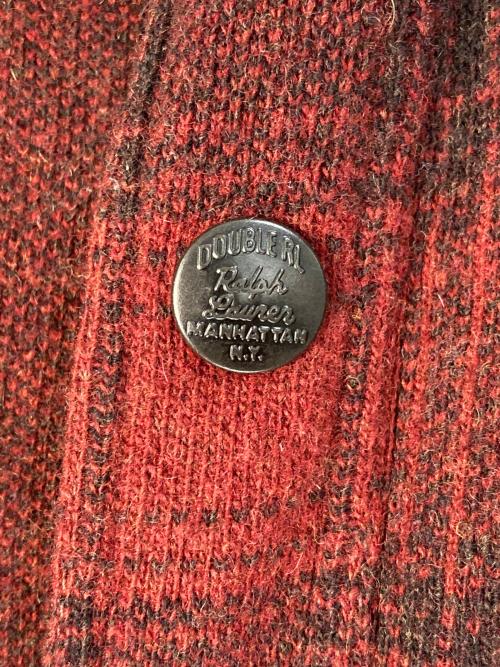 RRL（ダブルアールエル）RRL (ダブルアールエル) ウールマッキーノジャケット レッド サイズ:Lの古着・服飾アイテム