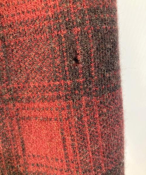 RRL（ダブルアールエル）RRL (ダブルアールエル) ウールマッキーノジャケット レッド サイズ:Lの古着・服飾アイテム