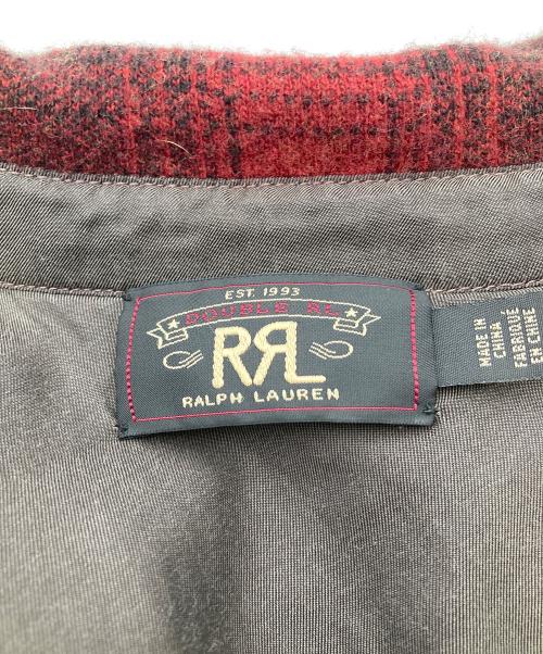 RRL（ダブルアールエル）RRL (ダブルアールエル) ウールマッキーノジャケット レッド サイズ:Lの古着・服飾アイテム