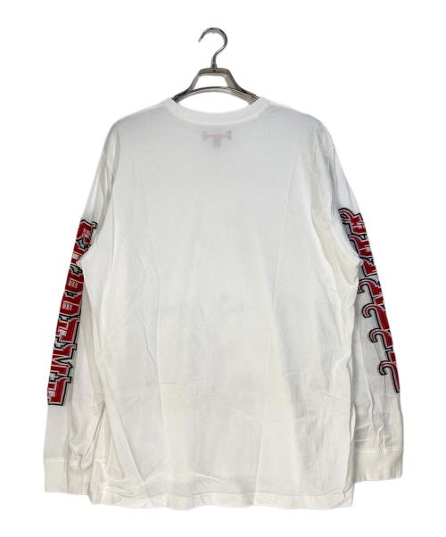 SUPREME（シュプリーム）SUPREME (シュプリーム) 25FW Intarsia Sleeve L/S Top ホワイト サイズ:Lの古着・服飾アイテム