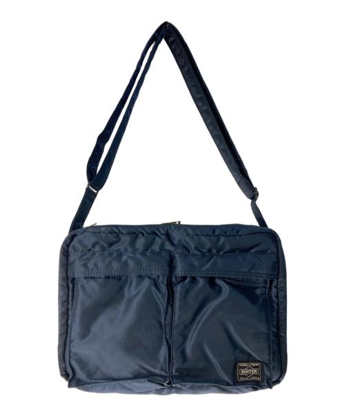 PORTER（ポーター）PORTER (ポーター) TANKER shoulder BAG ネイビーの古着・服飾アイテム