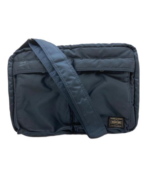 PORTER（ポーター）PORTER (ポーター) TANKER shoulder BAG ネイビーの古着・服飾アイテム
