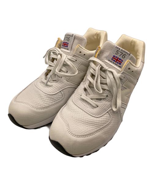 NEW BALANCE（ニューバランス）NEW BALANCE (ニューバランス) ローカットスニーカー/576 アイボリー サイズ:UK9の古着・服飾アイテム