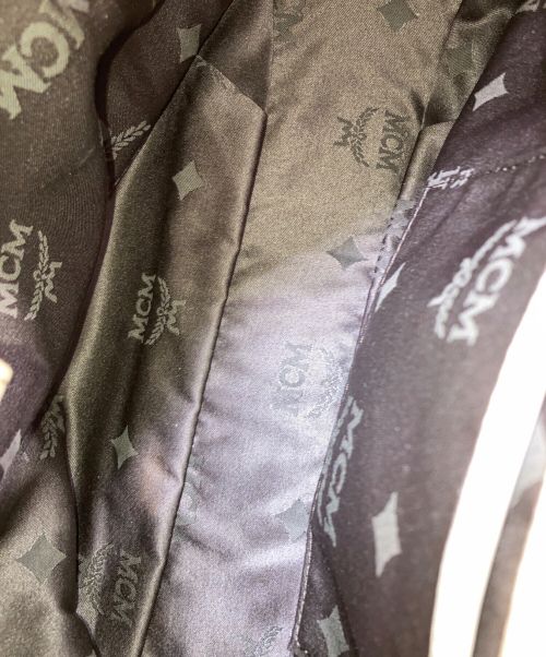 MCM（エムシーエム）MCM (エムシーエム) 2WAY巾着ショルダーバッグ ベージュの古着・服飾アイテム