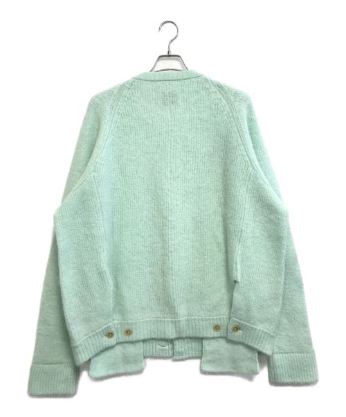 stein（シュタイン）stein (シュタイン) Kid Mohair Cardigan ミント サイズ:Mの古着・服飾アイテム