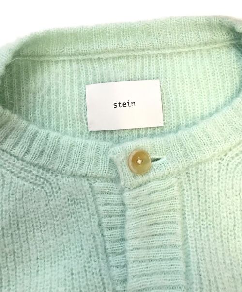 stein（シュタイン）stein (シュタイン) Kid Mohair Cardigan ミント サイズ:Mの古着・服飾アイテム