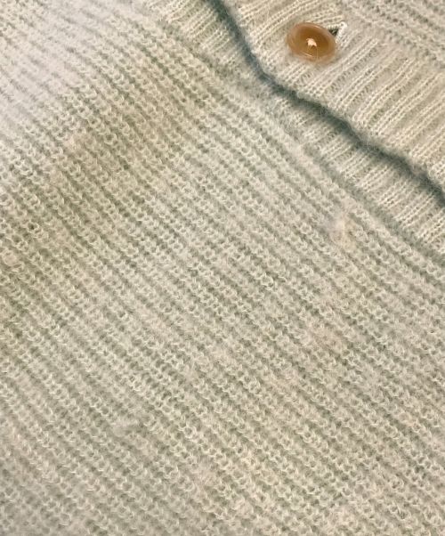 stein（シュタイン）stein (シュタイン) Kid Mohair Cardigan ミント サイズ:Mの古着・服飾アイテム