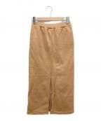blurhms ROOTSTOCKブラームスルーツストック）の古着「soft&hard sweat tight skirt」｜ベージュ