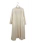 Whim Gazette (ウィムガゼット) ウール天竺ワンピース ホワイト サイズ:36：11000円