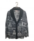 GANGSTERVILLEギャングスタービル）の古着「MOJO-SHAWL CARDIGAN」｜ブラック