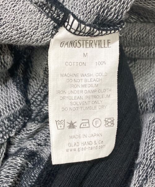 GANGSTERVILLE（ギャングスタービル）GANGSTERVILLE (ギャングスタービル) MOJO-SHAWL CARDIGAN ブラック サイズ:Mの古着・服飾アイテム