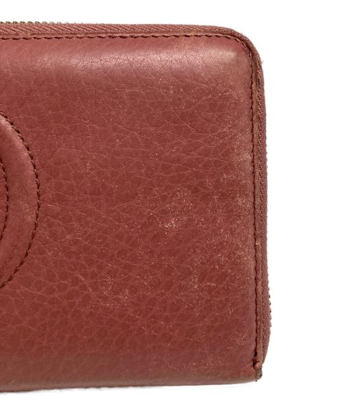 GUCCI（グッチ）GUCCI (グッチ) インターロッキングG長財布 ピンクの古着・服飾アイテム