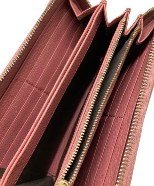 GUCCI（グッチ）GUCCI (グッチ) インターロッキングG長財布 ピンクの古着・服飾アイテム