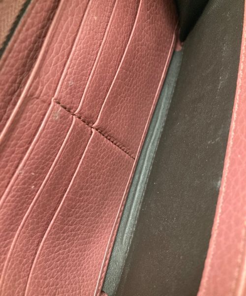 GUCCI（グッチ）GUCCI (グッチ) インターロッキングG長財布 ピンクの古着・服飾アイテム