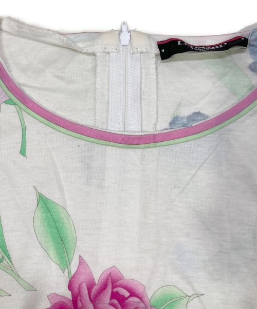 LEONARD（レオナール）LEONARD (レオナール) 総柄ブラウス ホワイト サイズ:Mの古着・服飾アイテム