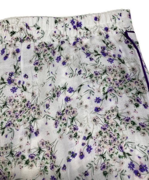 ROSEanna（ローズアンナ）ROSEanna (ローズアンナ) 花柄イージーパンツ ラベンダー サイズ:Sの古着・服飾アイテム