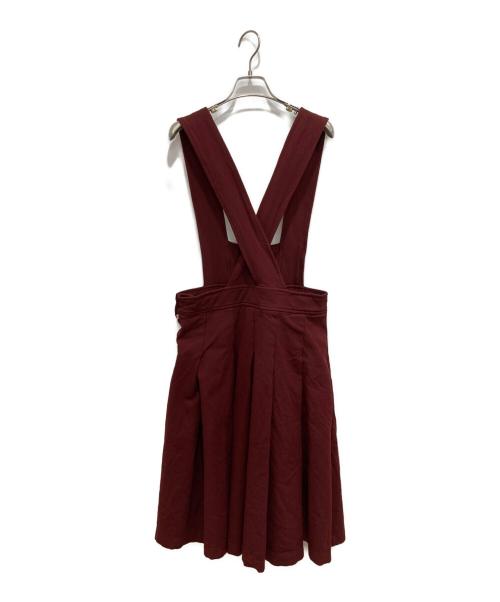 COMME des GARCONS COMME des GARCONS（コムデギャルソン コムデギャルソン）COMME des GARCONS COMME des GARCONS (コムデギャルソン コムデギャルソン) 製品染めジャンパースカート ブラウン サイズ:Sの古着・服飾アイテム