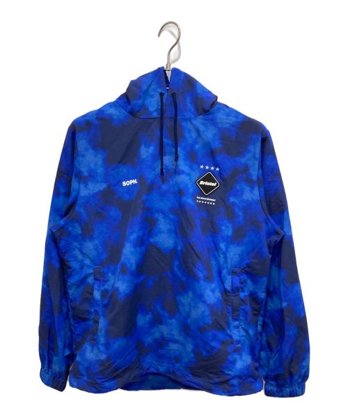 F.C.R.B.（エフシーレアルブリストル）F.C.R.B. (エフシーアールビー) PULLOVER ANORAK ブルー サイズ:Sの古着・服飾アイテム