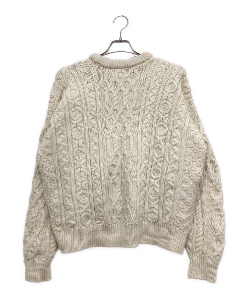 CALLAN（カラン）CALLAN (カラン) アランニット ベージュ サイズ:Lの古着・服飾アイテム