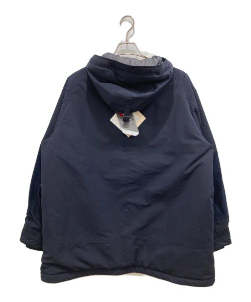 WHITE MOUNTAINEERING（ホワイトマウンテ二アニング）WHITE MOUNTAINEERING (ホワイトマウンテ二アニング) WINDSTOPPER PRIMALOFT RAGLAN PARKA ネイビー サイズ:2(M)の古着・服飾アイテム