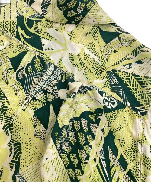 Mc Inerny's（マキナニー）Mc Inerny's (マキナニー) ヴィンテージアロハシャツ 黄緑 サイズ:不明の古着・服飾アイテム