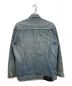 Rags McGREGOR (ラグス マクレガー) USED加工ロングデニムジャケット インディゴ サイズ:S：4000円