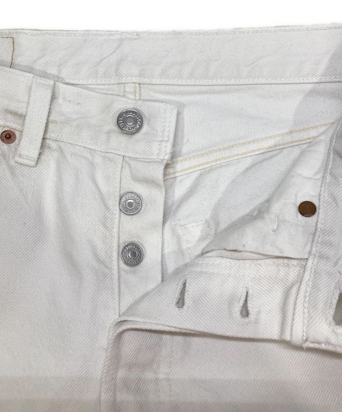 LEVI'S（リーバイス）LEVI'S (リーバイス) ホワイトデニムパンツ ホワイト サイズ:78.5cm (W31)の古着・服飾アイテム