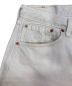 中古・古着 LEVI'S (リーバイス) ホワイトデニムパンツ ホワイト サイズ:78.5cm (W31)：3000円