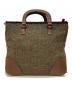 PRADA (プラダ) ツイードショルダーバッグ ブラウン：14000円
