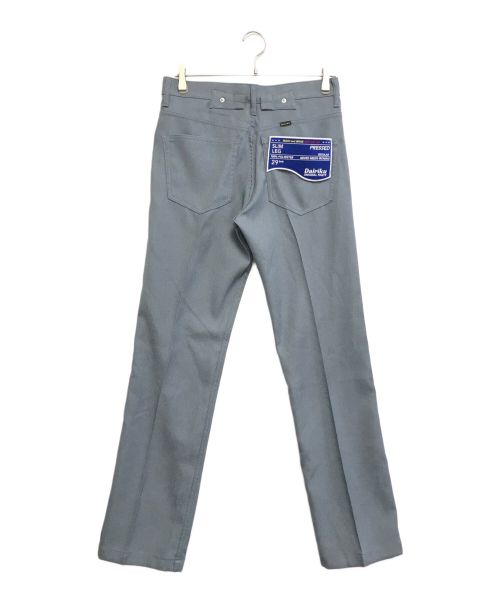 DAIRIKU（ダイリク）DAIRIKU (ダイリク) Slim Flasher Pressed Pants ブルー サイズ:29の古着・服飾アイテム