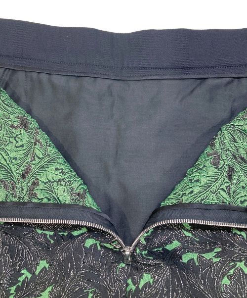 DRAWER（ドゥロワー）DRAWER (ドゥロワー) 刺繍スカート ブラック サイズ:Mの古着・服飾アイテム